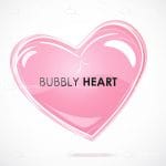 Bubbly heart